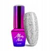Lakier hybrydowy Molly Nails Luxury Glam Mr Silver 8g Nr 546